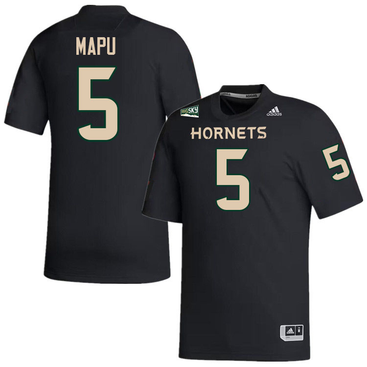 Marte Mapu SAC State Jersey,Sacramento State Hornets #5 Marte Mapu Jersey-Black